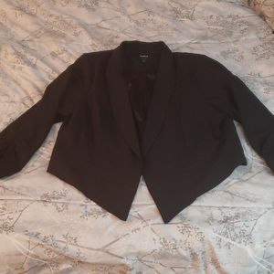 Torrid plus size crop jacket